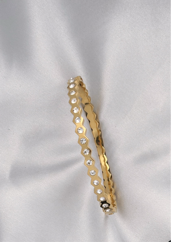 Multi-Stone Cuff