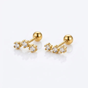Tri-stone ball studs