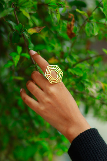 Hexaweb Ring