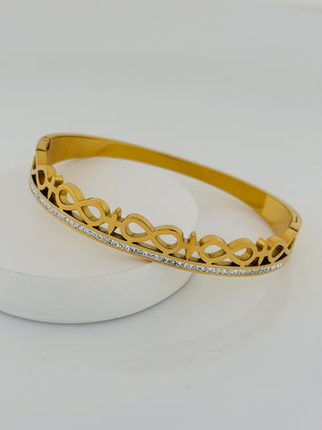 Crystal Infinity bracelet
