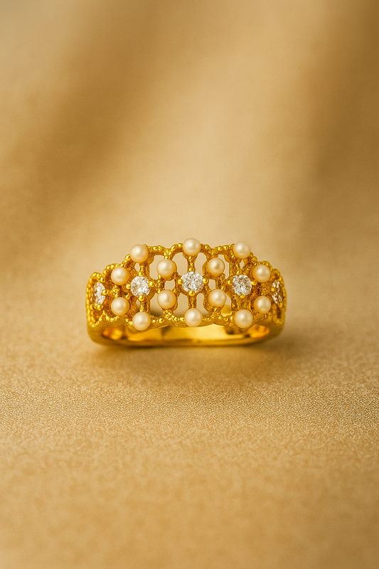 Multi-Pearl Ring