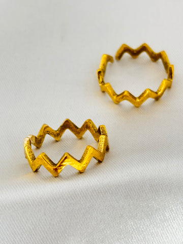 ZZ TOE RING ( PAIR)