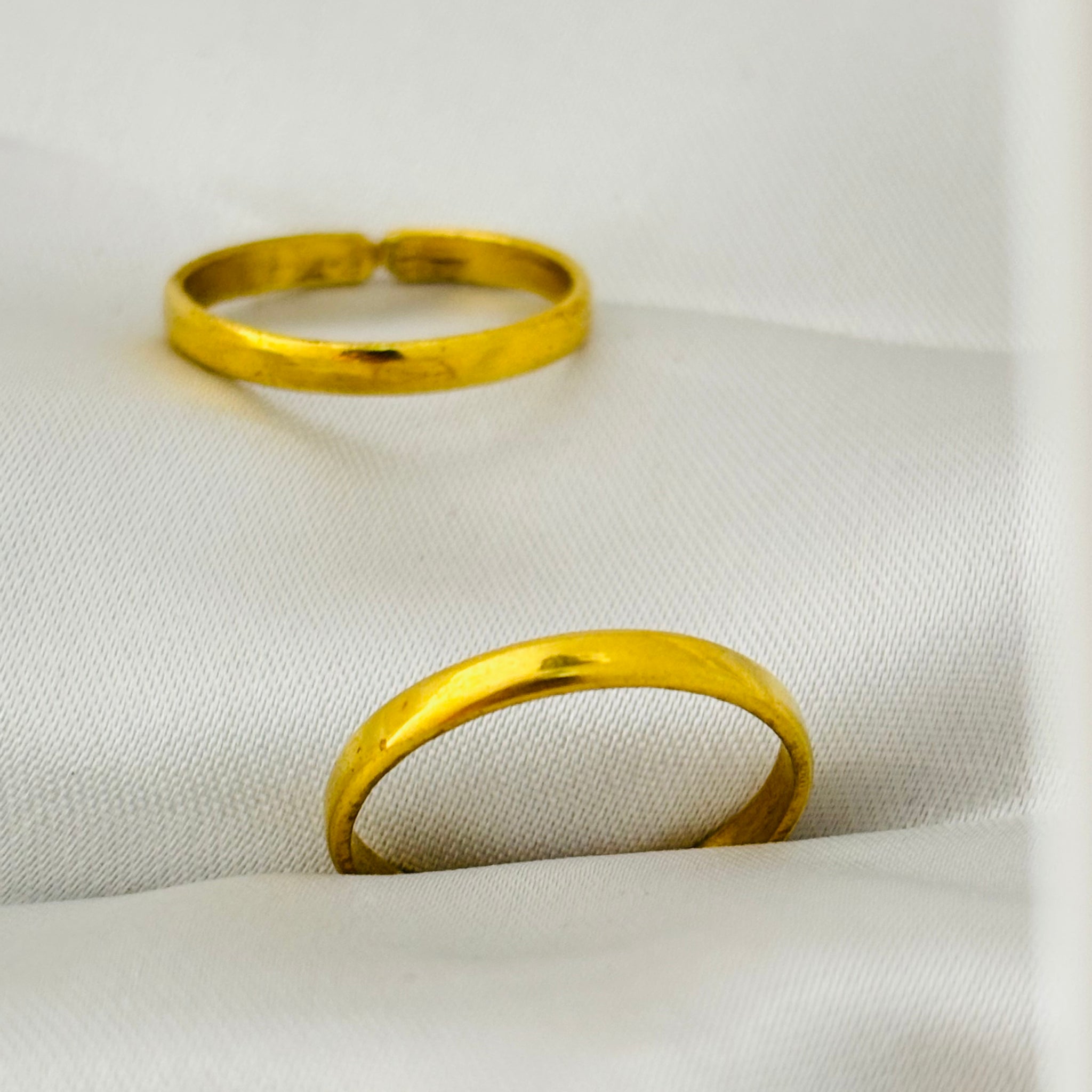Band Toe Rings