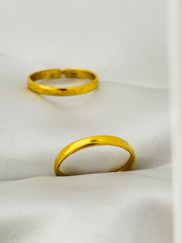 Band Toe Rings