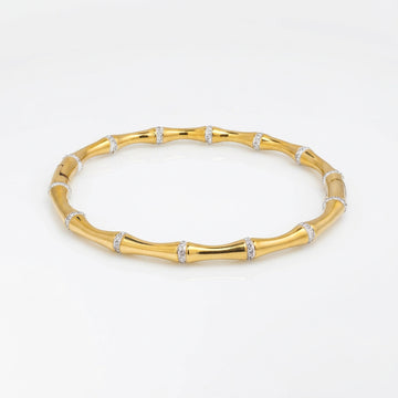 Bamboo Crystal Bracelet