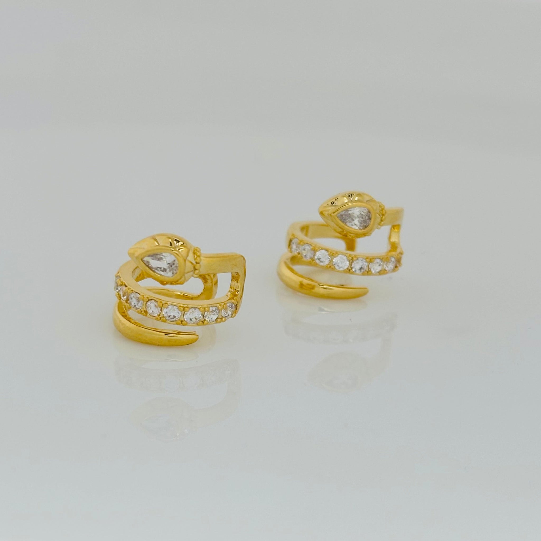 Serpent trio Ear Cuff