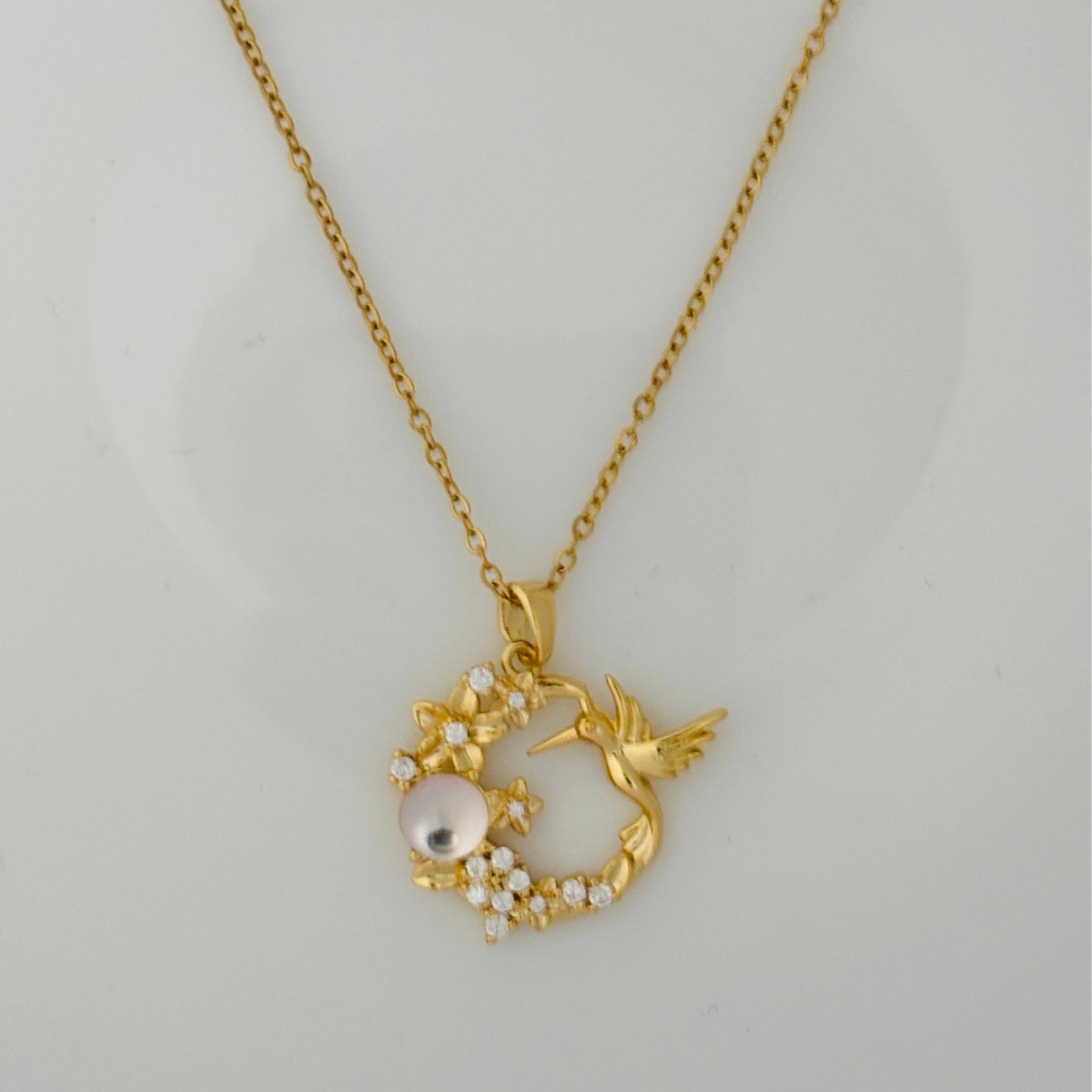 Hummingbird Necklace