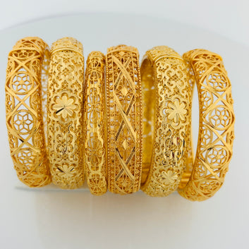 Mira Gold bracelet (single piece)