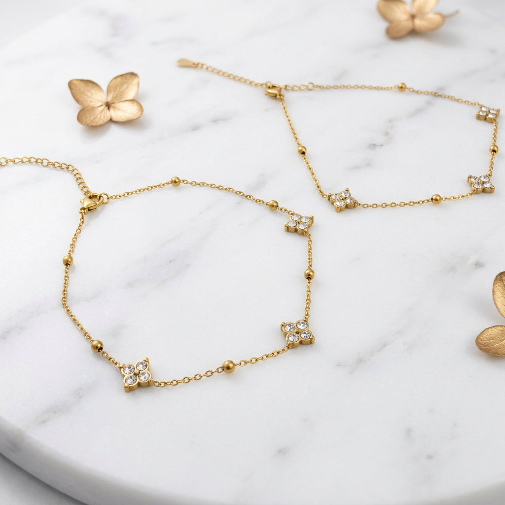 Diamond Glow Anklet