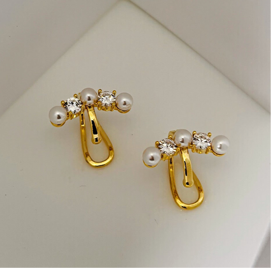 Pearl Ear Cuffs