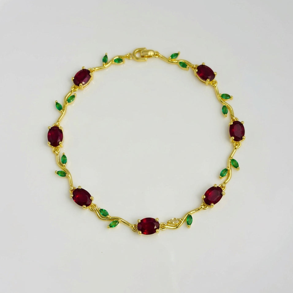 Tulip Red Bracelet