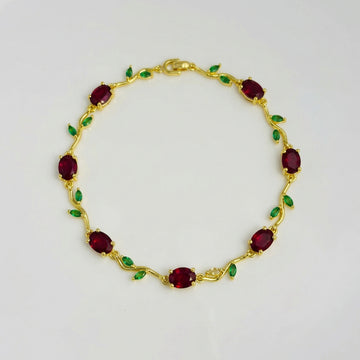 Tulip Red Bracelet