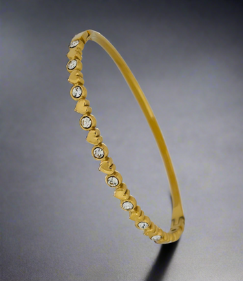 Eternal heart bracelet